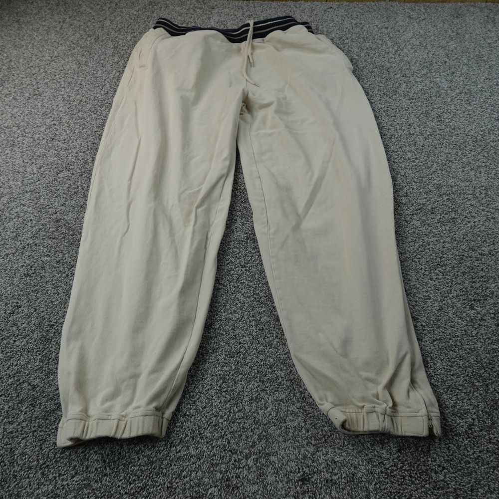 VTG Sean John Pants Mens 2XL Beige Tan Drawstring Jogger Sweatpants Hip Hop Y2K